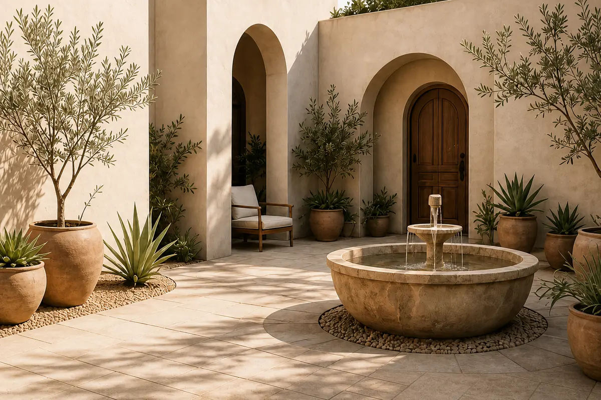 A private residence setting in the Pasadena area